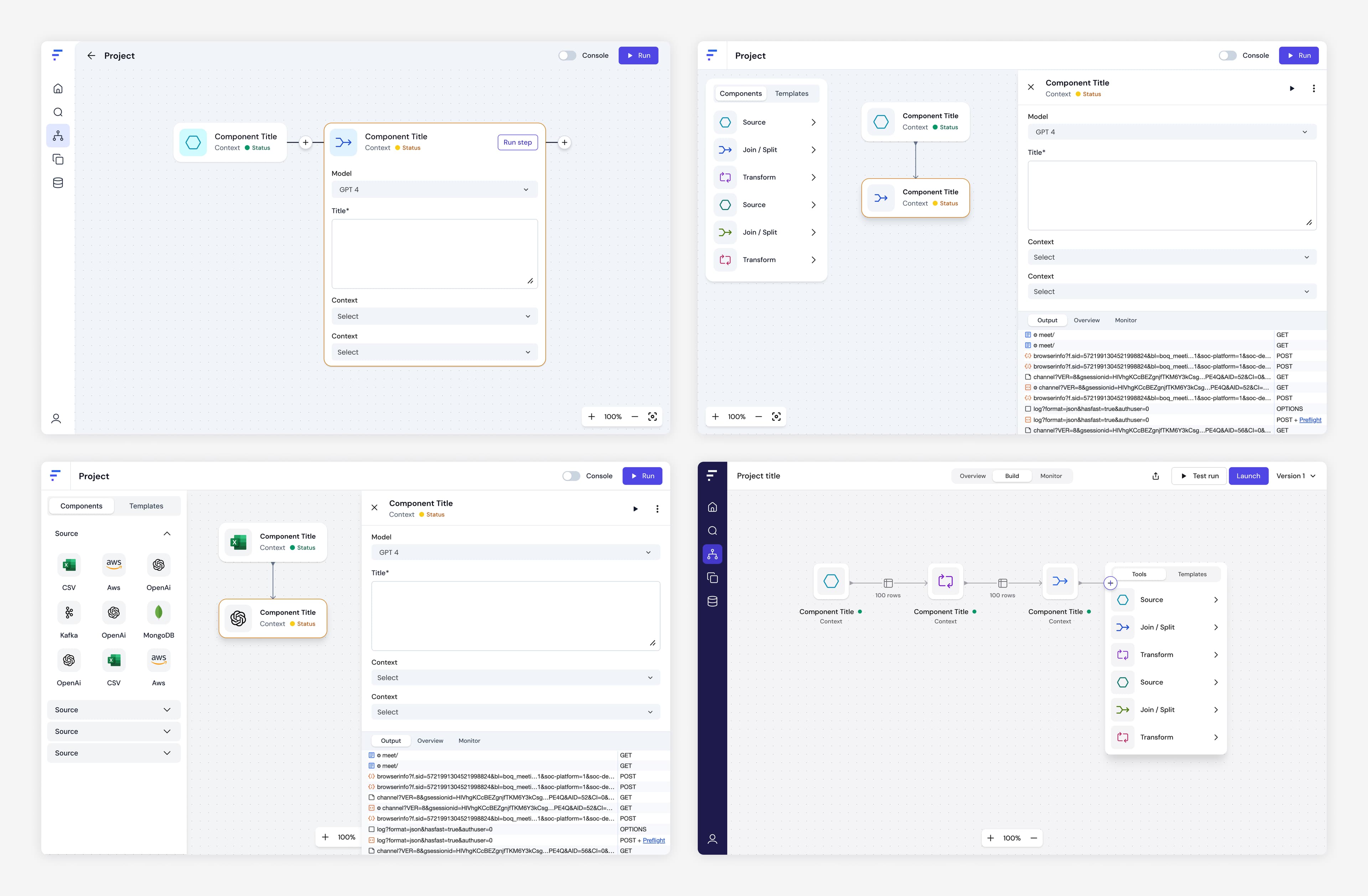 Early design concepts